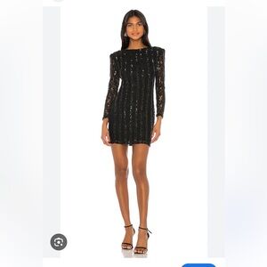 NBD True Embellished Mini Dress